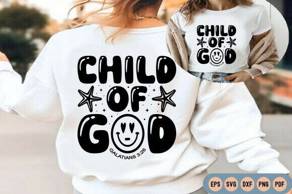 Child of God Kids Tshirt SVG: A Versatile Graphic for T-Shirt Designs