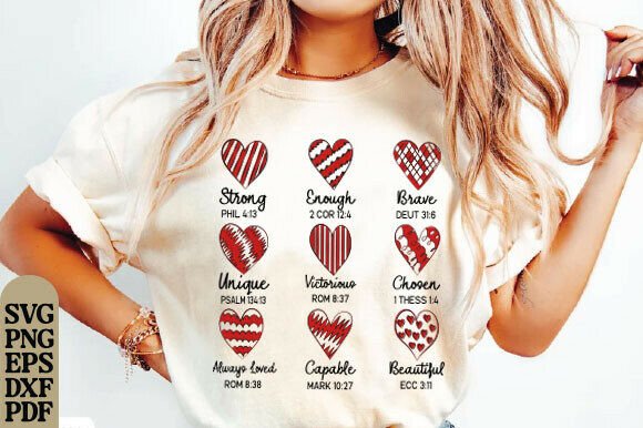 God Says I Am Valentine PNG: Perfect for T-Shirt Designs and Graphics