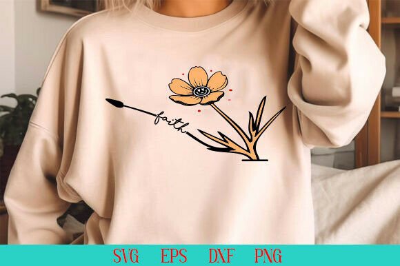 Inspirational Christian Faith Hope Love for T-Shirt Designs