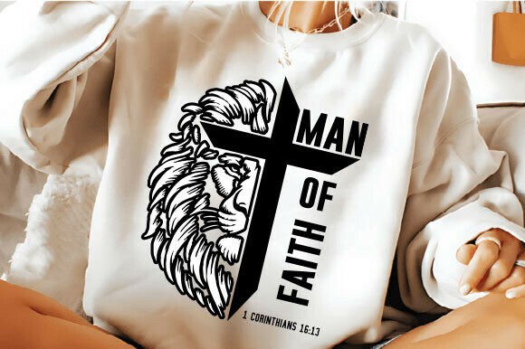 Man of God SVG: A Versatile Graphic for T-Shirt Designs