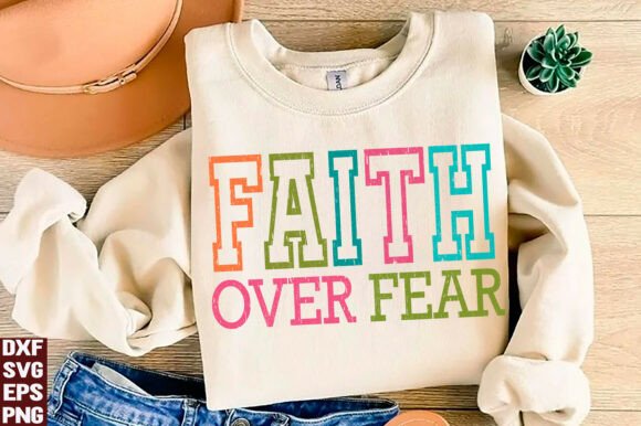 Review: Faith over Fear Christian SVG for T-Shirt Designs