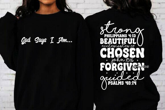 Review: God Says I Am Svg Png, Jesus Svg for T-Shirt Designs