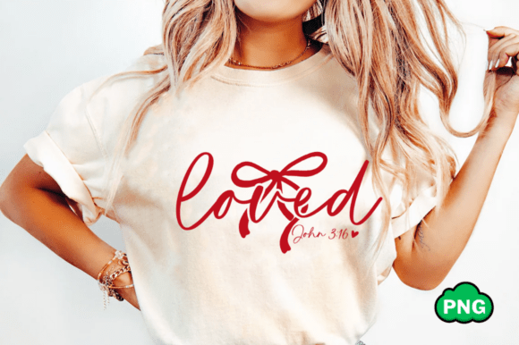 Review: Loved John 3 16 SVG, Christian Valentine