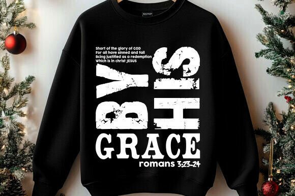 Review: Saved by His Amazing Grace Graphics for T-Shirt Designs