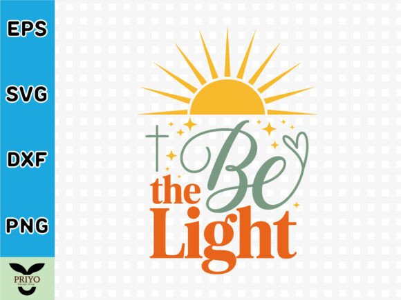 Reviewing The Be Light Christian T-Shirt Design Graphics